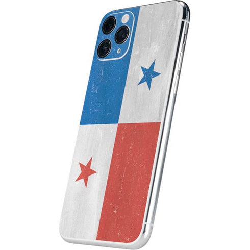 Panama Flag Distressed iPhone 11 Pro Skin